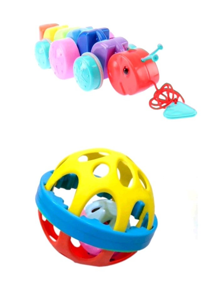 Manos Rattle Musical Baby Toy for Kids Pack of 2 - Image 1